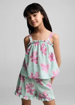 Dzieci MANGO Koszule I Bluzki*Kwiatowy top