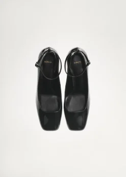 MANGO Buty*Lakierowane buty na obcasie
