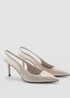 MANGO Buty*Lakierowane buty na obcasie