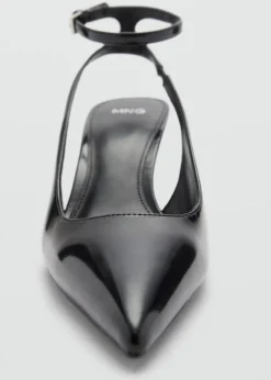 MANGO Buty*Lakierowane buty na obcasie