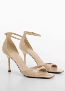 MANGO Buty*Lakierowane buty na obcasie