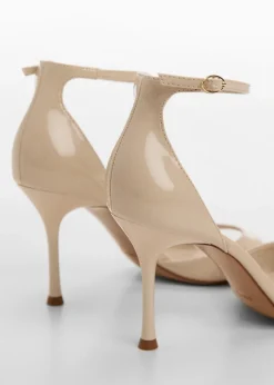 MANGO Buty*Lakierowane buty na obcasie