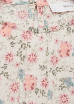 Dzieci MANGO Koszule I Bluzki*Lejąca bluzka w kwiaty