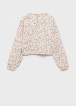 Dzieci MANGO Koszule I Bluzki*Lejąca bluzka w kwiaty