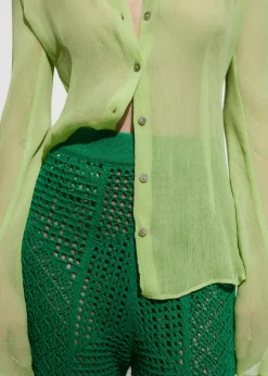 MANGO Koszule I Bluzki*Lejąca bluzka z teksturą