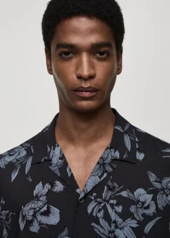 MANGO Koszule*Lejąca koszula z hawajskim wzorem