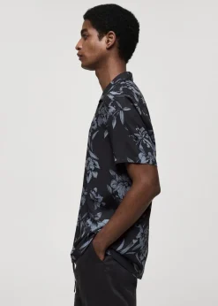 MANGO Koszule*Lejąca koszula z hawajskim wzorem