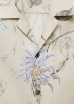 MANGO Koszule*Lejąca koszula z kwiatowym wzorem