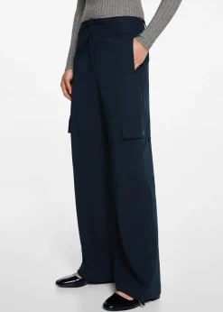 MANGO Spodnie*Lejące spodnie cargo