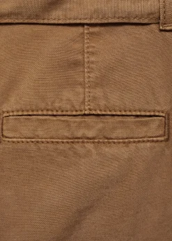 MANGO Dżinsy|Spodnie*Lejące spodnie wideleg z paskiem