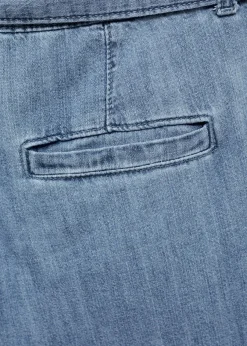 MANGO Dżinsy|Spodnie*Lejące spodnie wideleg z paskiem