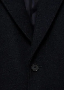 MANGO Płaszcze*Lekki płaszcz z wełny z recyklingu