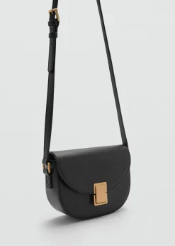 MANGO Torebki*Listonoszka z metalicznym zamknięciem