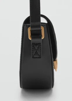 MANGO Torebki*Listonoszka z metalicznym zamknięciem