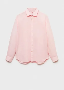 MANGO Koszule*Lniana koszula o klasycznym kroju