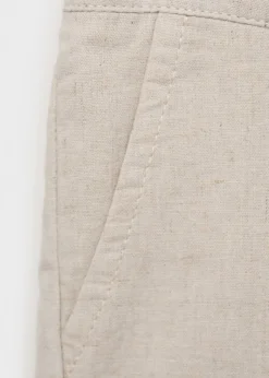 Dzieci MANGO Bermudy*Lniane bermudy