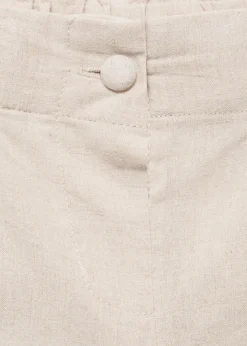 Dzieci MANGO Spodnie*Lniane spodnie