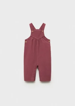 Dzieci MANGO Sukienki I Kombinezony|Kombinezony I Ogrodniczki*Long corduroy dungarees