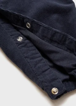 Dzieci MANGO Sukienki I Kombinezony|Kombinezony I Ogrodniczki*Long corduroy dungarees