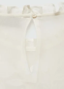 MANGO Koszule I Bluzki*Luźna bluzka z haftem