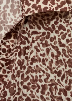 MANGO Koszule I Bluzki*Luźna koszula w panterkę
