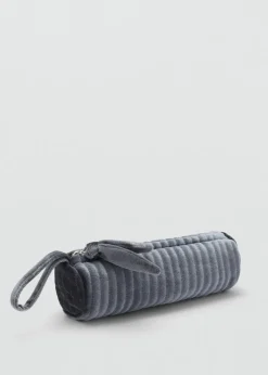 MANGO Galanteria Skórzana|Więcej Akcesoriów*Mała kosmetyczka z aksamitu