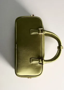 MANGO Torebki*Mała satynowa torebka bowling