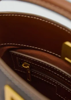 MANGO Torebki*Mała torba shopper z nadrukiem logo