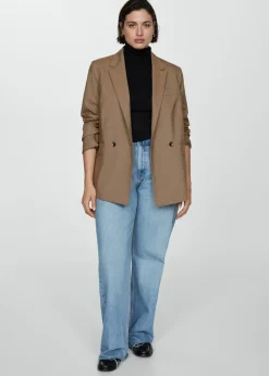 MANGO Marynarki*Marynarka dwurzędowa w pepitkę