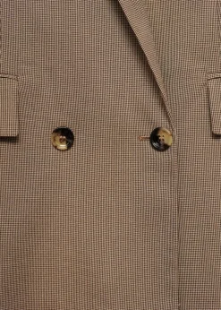 MANGO Marynarki*Marynarka dwurzędowa w pepitkę