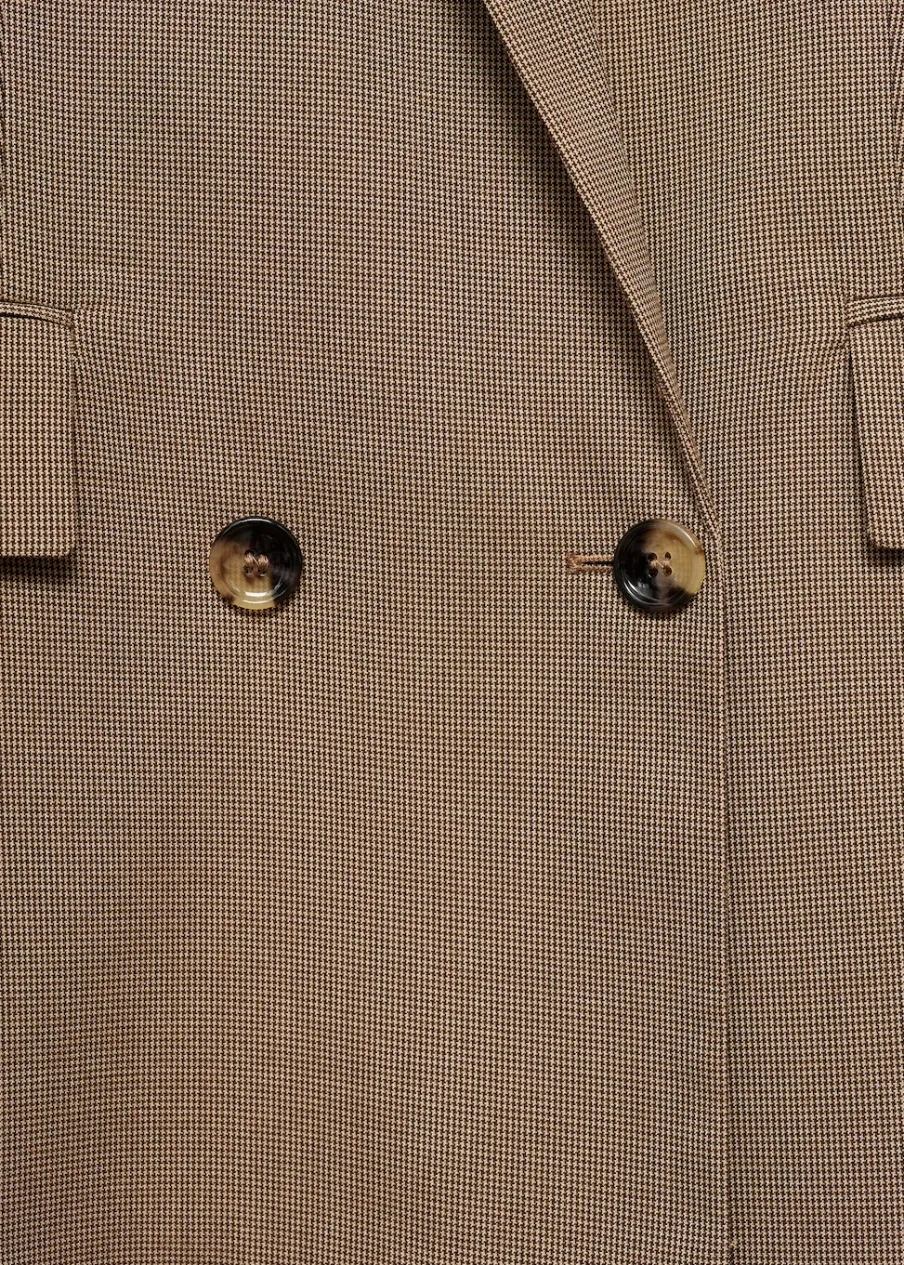 MANGO Marynarki*Marynarka dwurzędowa w pepitkę