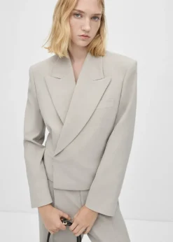 MANGO Marynarki*Marynarka garniturowa dwurzędowa