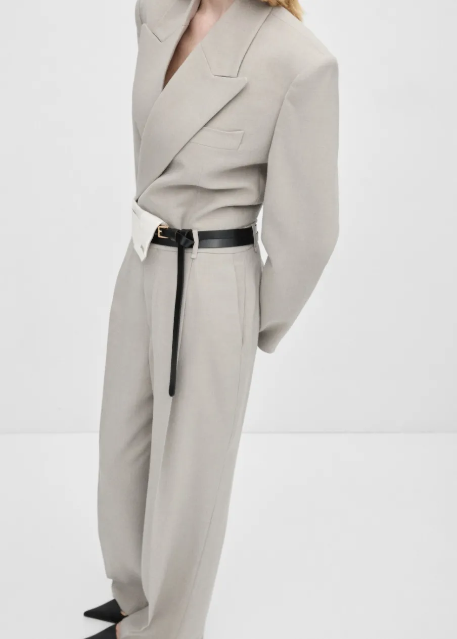 MANGO Marynarki*Marynarka garniturowa dwurzędowa