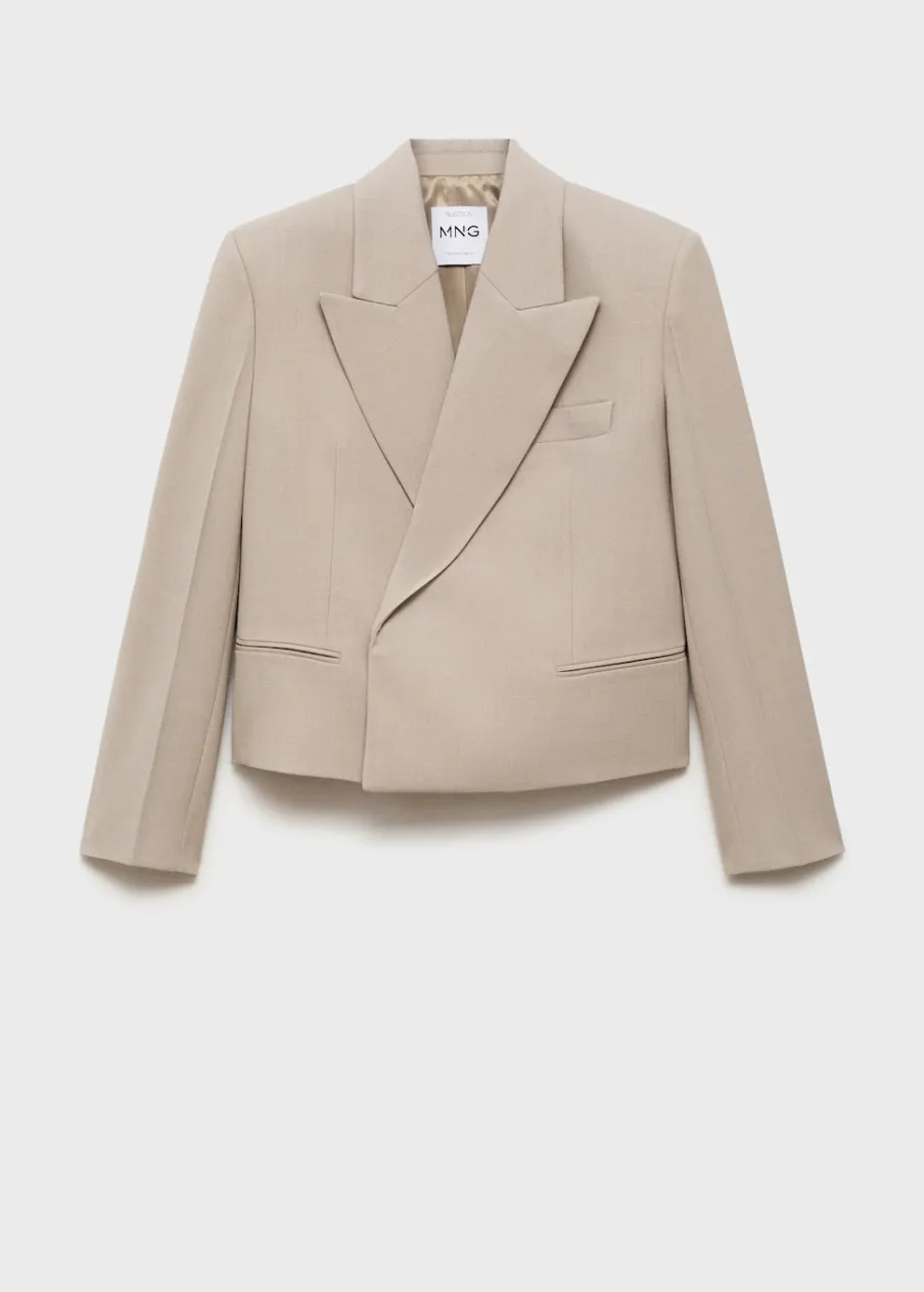 MANGO Marynarki*Marynarka garniturowa dwurzędowa