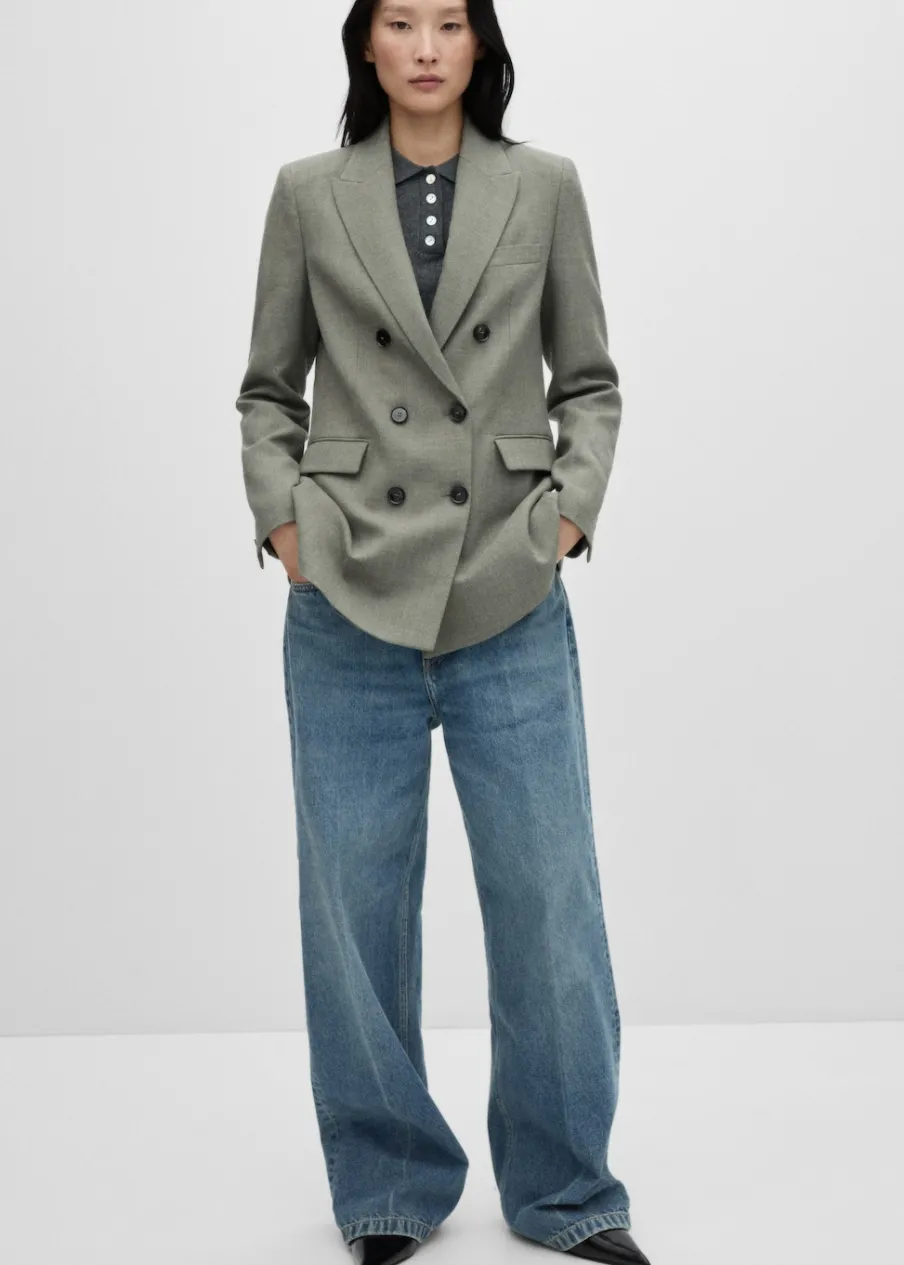 MANGO Marynarki*Marynarka garniturowa dwurzędowa