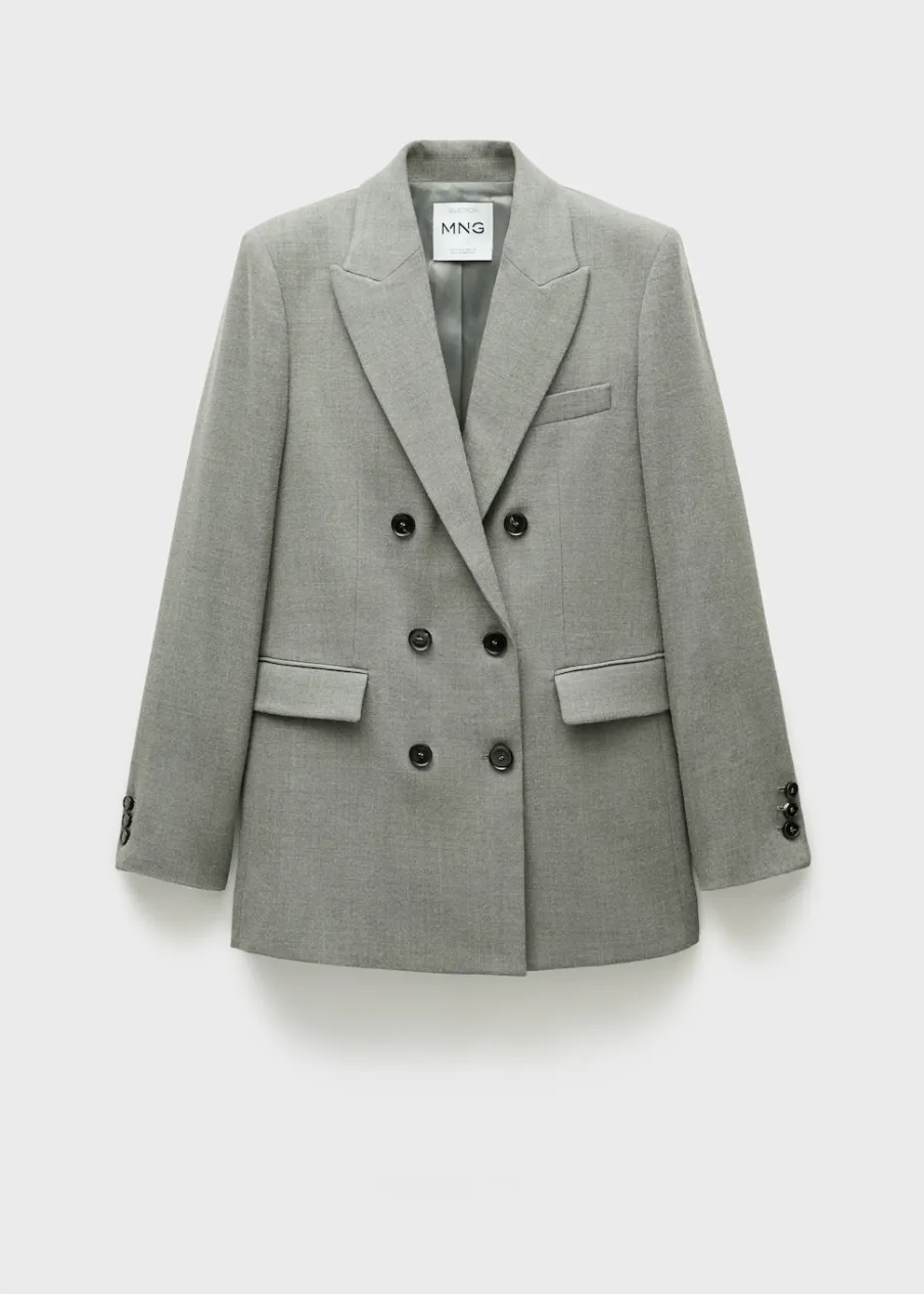 MANGO Marynarki*Marynarka garniturowa dwurzędowa