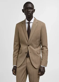 MANGO Marynarki|Marynarki*Marynarka garniturowa Milan w kratę księcia Walii