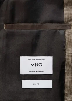 MANGO Marynarki|Marynarki*Marynarka garniturowa Milan w kratę księcia Walii