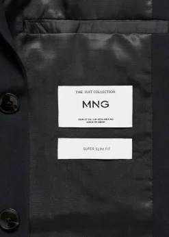 MANGO Marynarki|Marynarki*Marynarka garniturowa París super slim fit