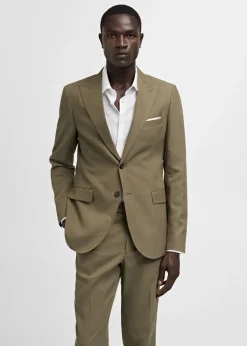 MANGO Marynarki*Marynarka garniturowa slim fit z mieszanki tencelu
