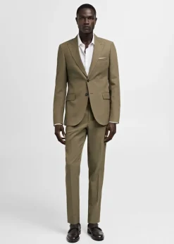 MANGO Marynarki*Marynarka garniturowa slim fit z mieszanki tencelu