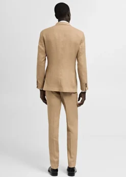 MANGO Marynarki*Marynarka garniturowa slim fit z 100% lnu