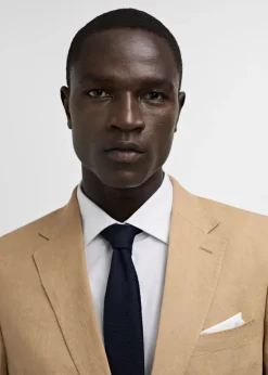 MANGO Marynarki*Marynarka garniturowa slim fit z 100% lnu