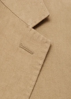 MANGO Marynarki*Marynarka garniturowa slim fit z 100% lnu