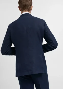 MANGO Marynarki*Marynarka garniturowa slim fit z 100% lnu