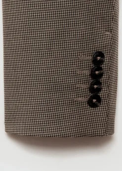 MANGO Marynarki|Marynarki*Marynarka garniturowa super slim fit z teksturą w jodełkę