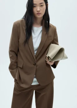 MANGO Marynarki*Marynarka garniturowa w mikropepitkę