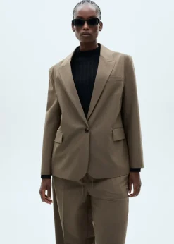 MANGO Marynarki*Marynarka garniturowa w mikropepitkę