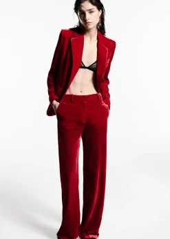 MANGO Marynarki*Marynarka garniturowa z aksamitu