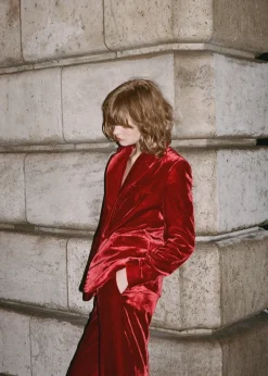 MANGO Marynarki*Marynarka garniturowa z aksamitu